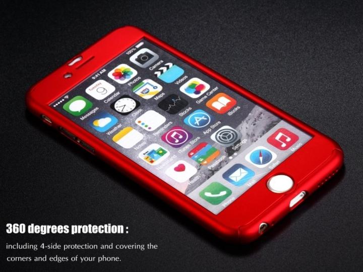 Actual product image Floveme 360 degree bulletproof glass case iPhone 6/6S all-round protection (1 Piece, Apple iPhone 6s)