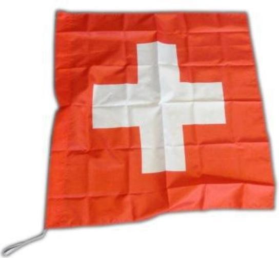 Actual product image CreaDiva Swiss flag large - 90 x 90cm