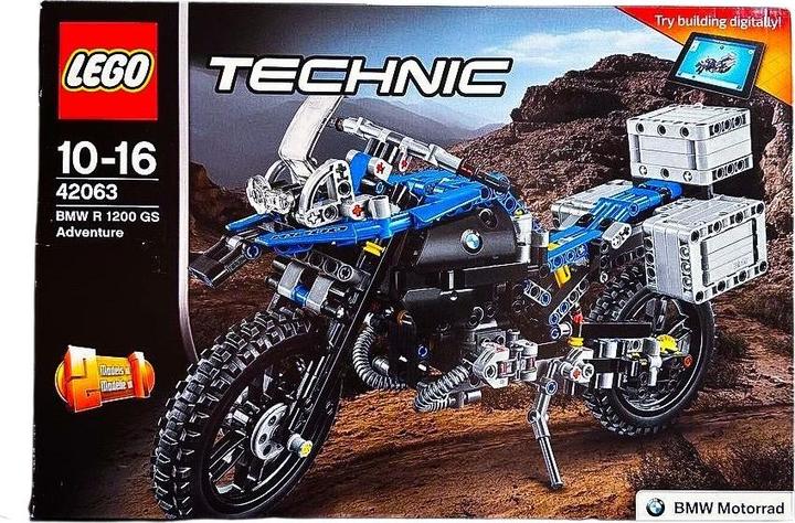 Immagine prodotto LEGO BMW R 1200 GS Adventure (42063, LEGO Technic)