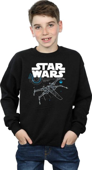 Image du produit Star Wars Sweat-shirt garçon X-Wing Cotton (152, 158)