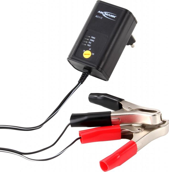 Actual product image AccuCell Charger for 2V, 6V and 12V lead-acid, lead-gel and lead-fleece batteries (0.40 A)