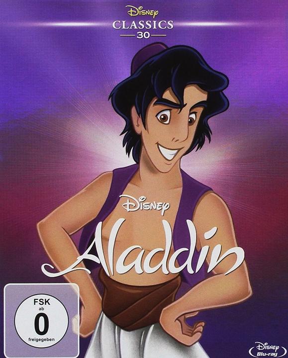Actual product image Disney Interactive Studios Aladdin (Blu-ray, 1992, German)