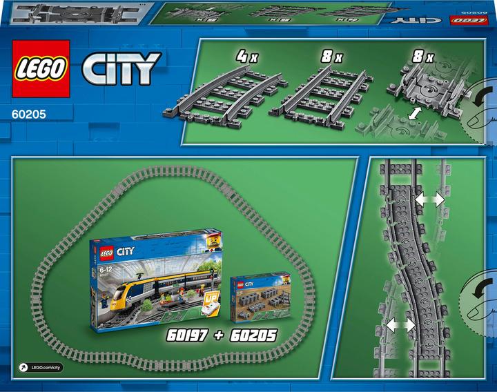 Produktbild LEGO Schienen (60205, LEGO City)