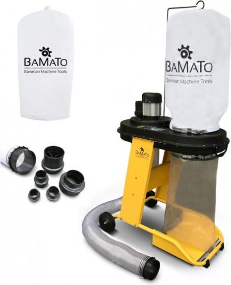Image du produit Markmüller BAMATO - Absauganlage AB-550 inkl. Adapter Set und 2. Filtersack (Système d'aspiration)