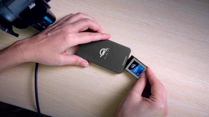 Actual product image OWC Atlas FXR Thunderbolt (USB-C) + USB CFexpress Card Reader (Thunderbolt 3, USB 3.2 Gen 2)