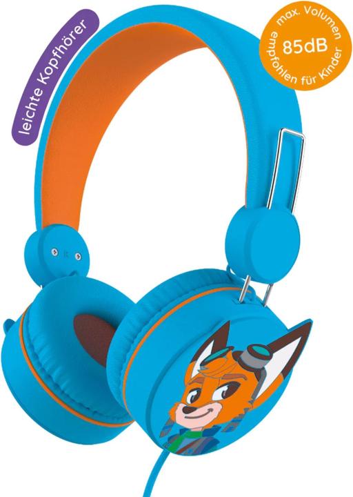 Actual product image Edurino Headphones blue, d