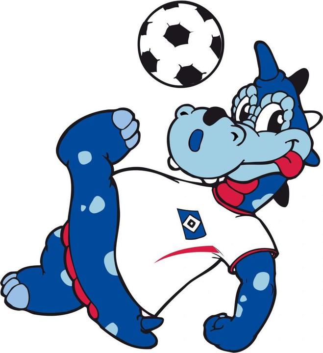 Produktbild Hamburger SV HSV Maskottchen (80 x 87 cm, 60 x 65 cm, 30 x 33 cm, 40 x 44 cm, 20 x 22 cm)
