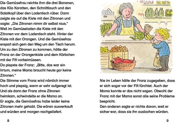 Actual product image Hundegeschichten vom Franz (German, Erhard Dietl, Christine Nöstlinger, 2019)
