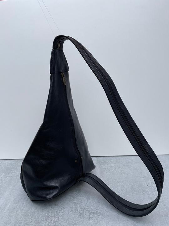 Immagine prodotto Only-Bags.Store Zaino in pelle nera spessa