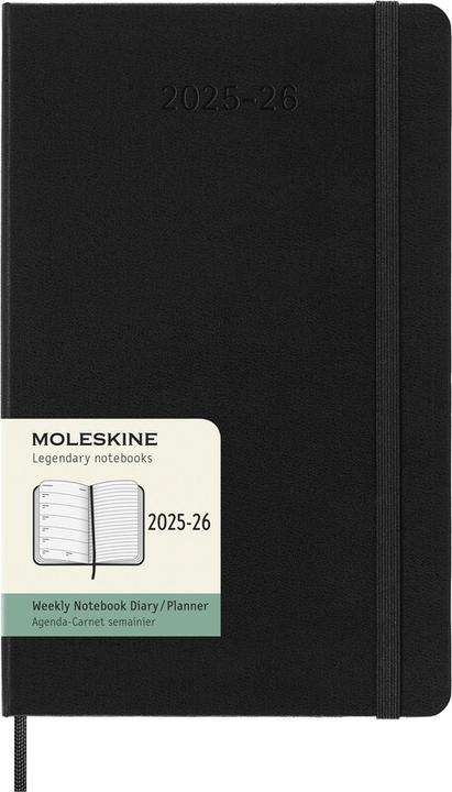 Actual product image Moleskine Schüleragenda Hard Cover Weekly Notebook (130 x 210 mm, English)