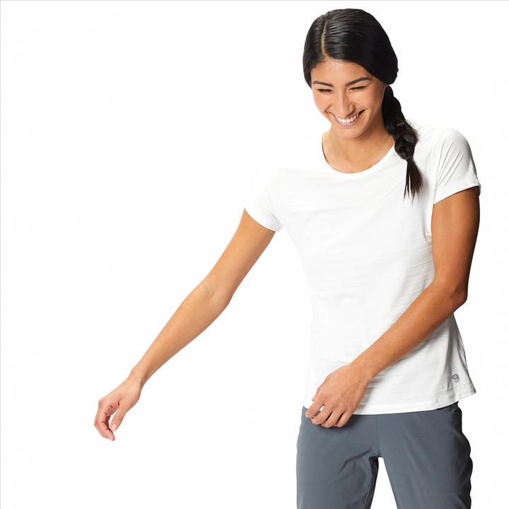 Actual product image Mountain Hardwear W Mighty Stripe Short Sleeve T (L)