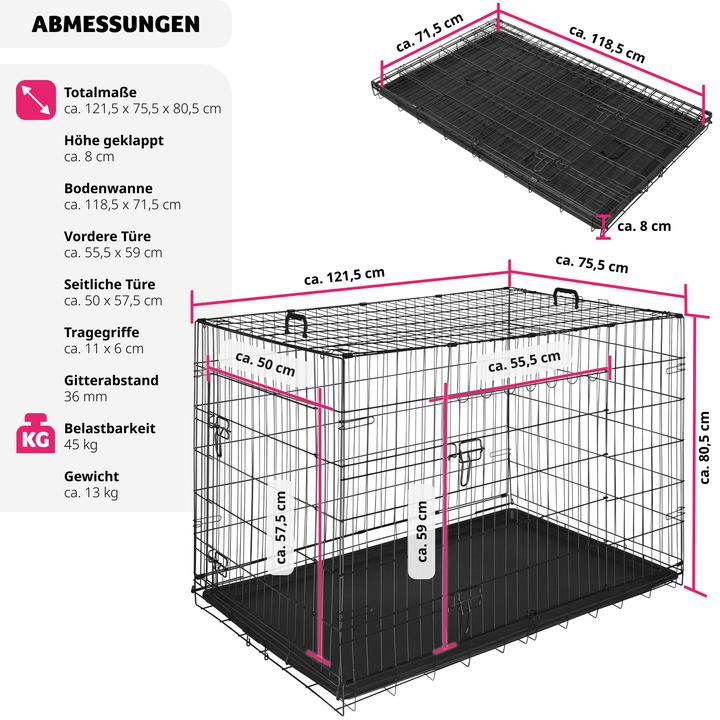 Produktbild tectake Luna (Hund, Faltbar)