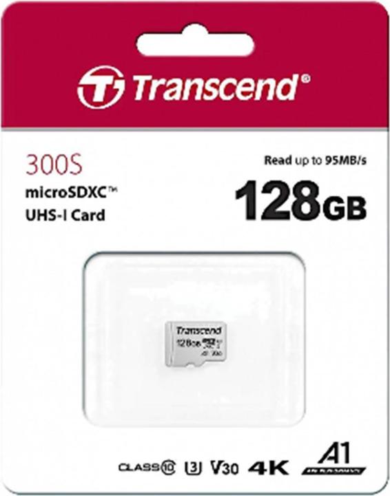 Actual product image Transcend USD300S (128 GB, microSDXC, U3, UHS-I)