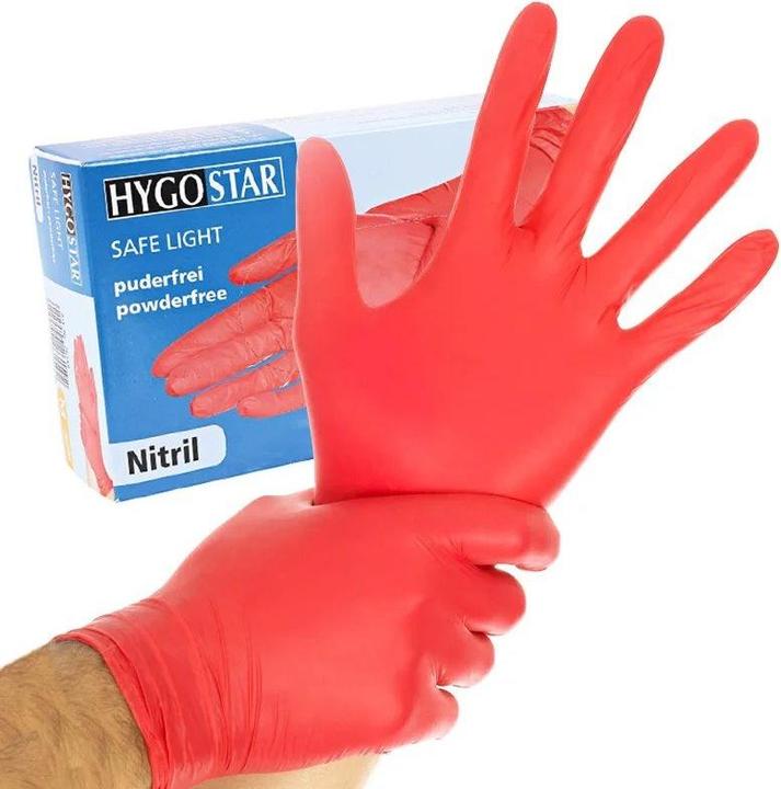 Produktbild Hygostar Nitrilhandschuhe (M)