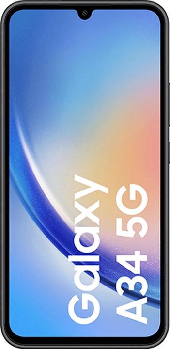 Produktbild Samsung Galaxy A34 Enterprise Edition (128 GB, Awesome Graphite, 6.60", Dual SIM, 48 Mpx, 5G)