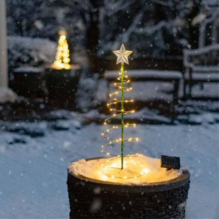 Immagine prodotto Cover-Discount Albero di Natale a LED solare (0.50 m)