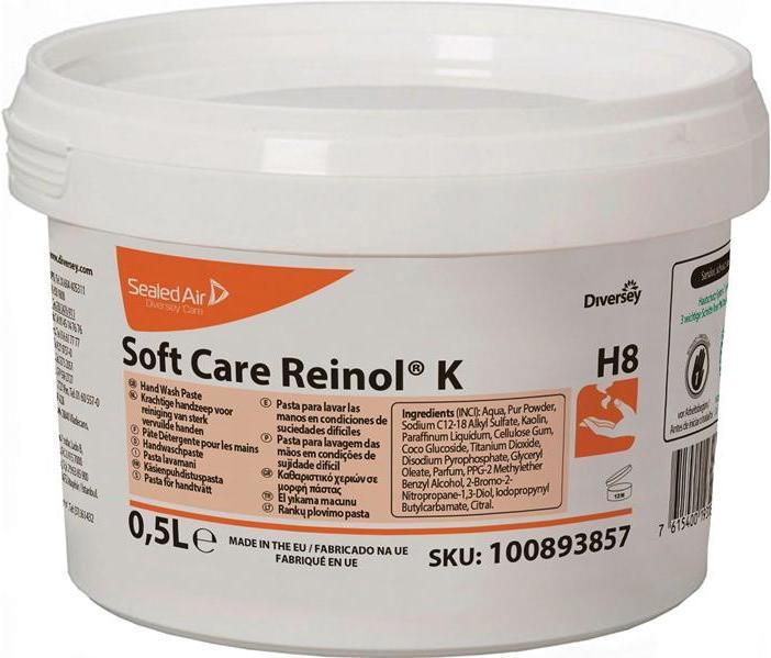 Actual product image Reinol K H8 Hand Wash Paste 0.5 l (Liquid soap, 500 ml)