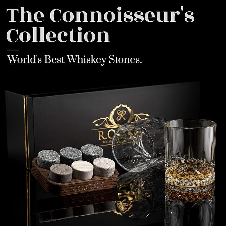 Produktbild Rocks Whiskey Chilling Stones Whiskey Steine Set (3 dl, 1 x, Whiskygläser)