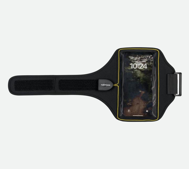 Actual product image Nathan Running wristband for phone "Laser Light 5K"