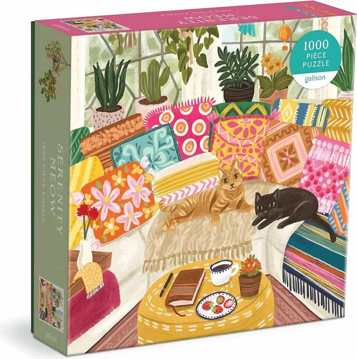 Image du produit Abrams & Chronicle Serenity Meow (1000 pièces)