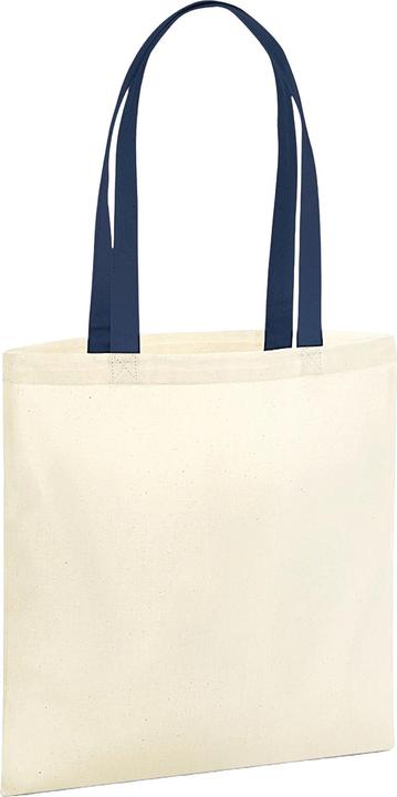 Actual product image Westford Mill EarthAware Organic Bag For Life Contrast Tote Bag (10 l)