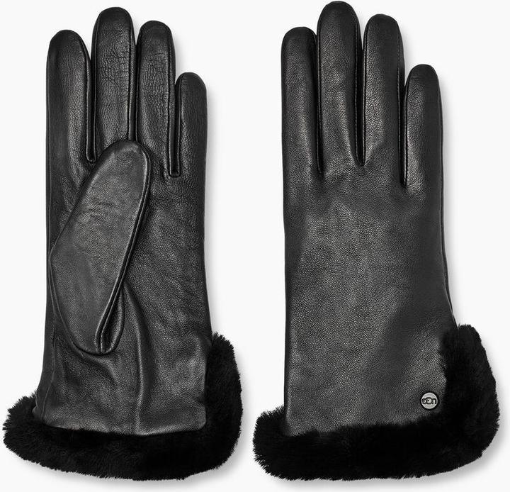 Ugg W'S Leather Sheepskin Vent Glove (S)