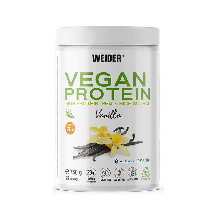 Immagine prodotto Weider Proteine vegane (Vaniglia, 1 pz., 750 g)