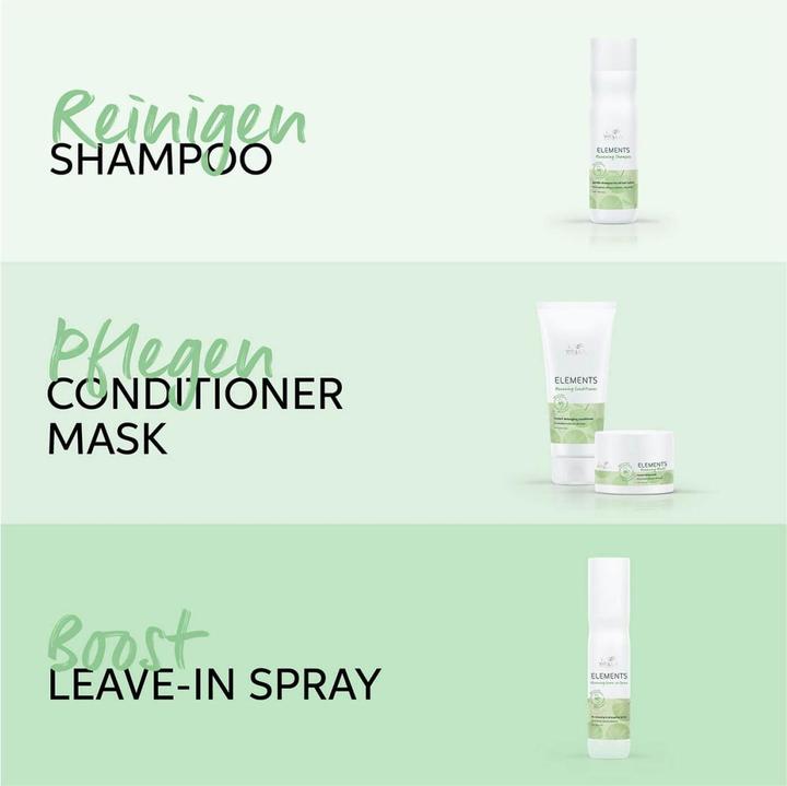 Produktbild Wella Elements Renewing Shampoo (250 ml, Flüssiges Shampoo)