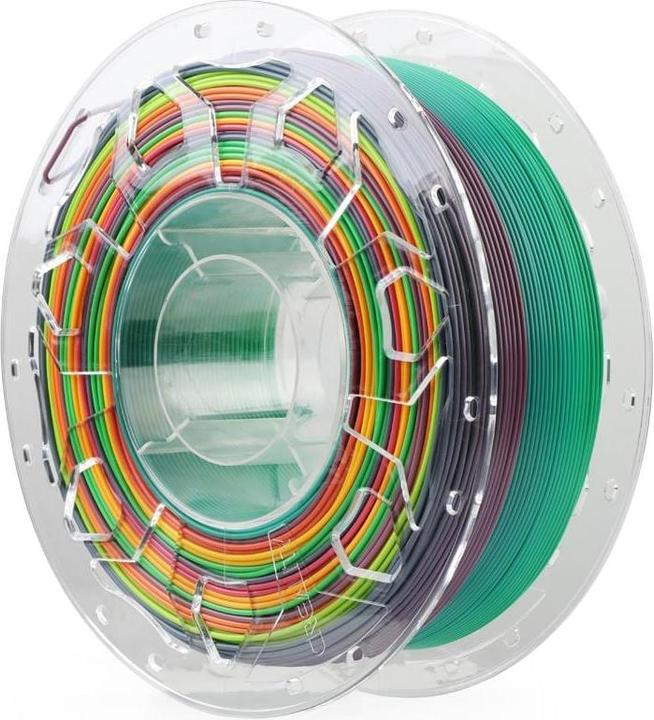 Produktbild Creality Filament PLA Regenbogen, 1.75mm, 1kg (PLA, 1.75 mm, 1000 g, Mehrfarbig)