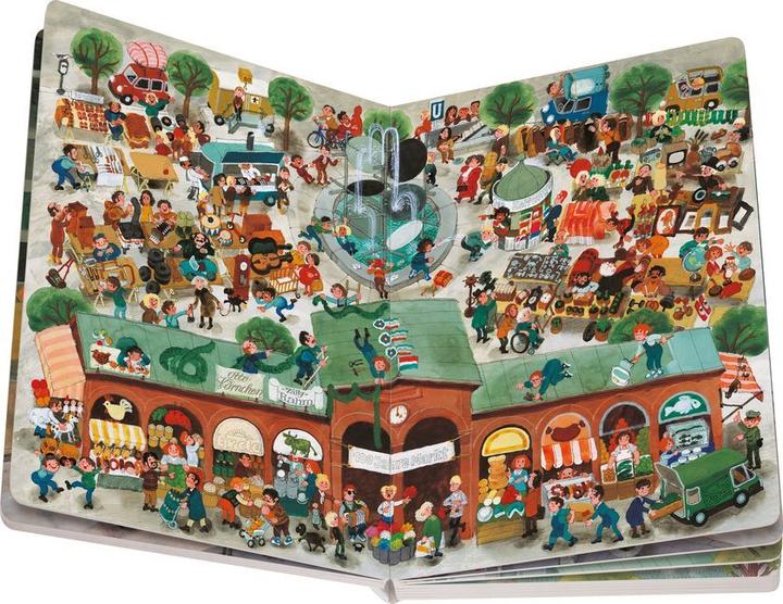 Immagine prodotto Ravensburger Mein Wimmelbuch: Unsere grosse Stadt (Tedesco, Ali Mitgutsch, 2023)