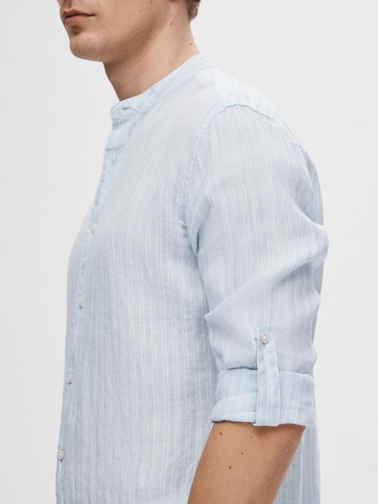 Actual product image Selected Homme 100% linen long sleeve shirt (XL)