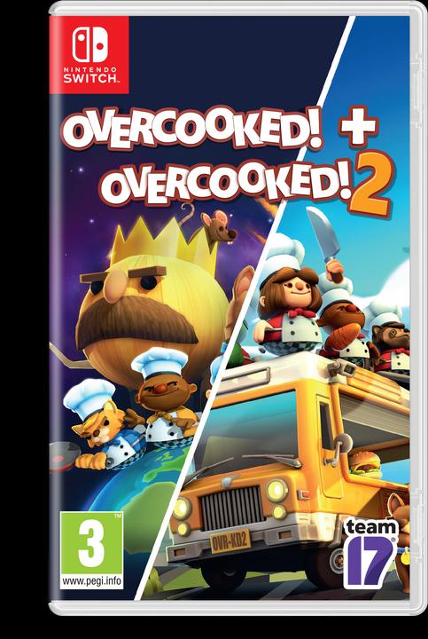 Immagine prodotto Team17 Overcooked! + Overcooked! 2 (Switch Lite, Switch OLED, Switch, EN)
