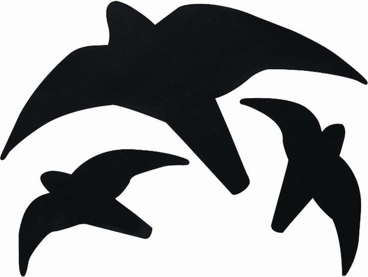 Produktbild Schwegler Greifvogelsilhouette 3-teilig, selbstklebende, hochwertige Folie