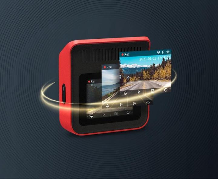 Produktbild 70mai Streckenrekorder Xiaomi Dash Cam A400 Raudon (Eingebautes Mikrofon, Nachtsicht, WLAN, QHD)