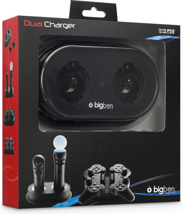 Immagine prodotto Bigben Move Dual-Charger, PS3 (PS3)