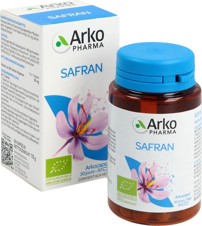 Image du produit Arkopharma Arkocaps Bio Safran Kapseln (30 pièce(s), Capsules, 30 g)