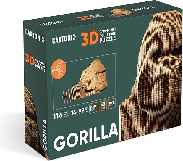 Image du produit Cartonic Gorille - modèle 3D en carton