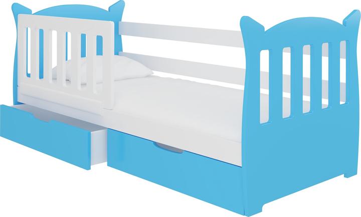 Image du produit ADRK Furniture Lit avec matelas LENA (75 x 160 cm)