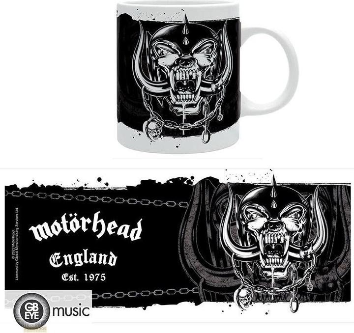 Produktbild ABYstyle MOTORHEAD - Mug - 320 ml - England - subli - with box x2 (320 ml, 2 x)