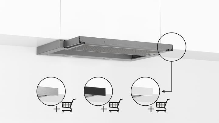 Immagine prodotto Bosch Hausgeräte DFL063W56 (Cappuccio a schermo piatto)