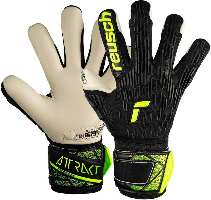 Actual product image Reusch Attrakt Freegel Gold JR (7)