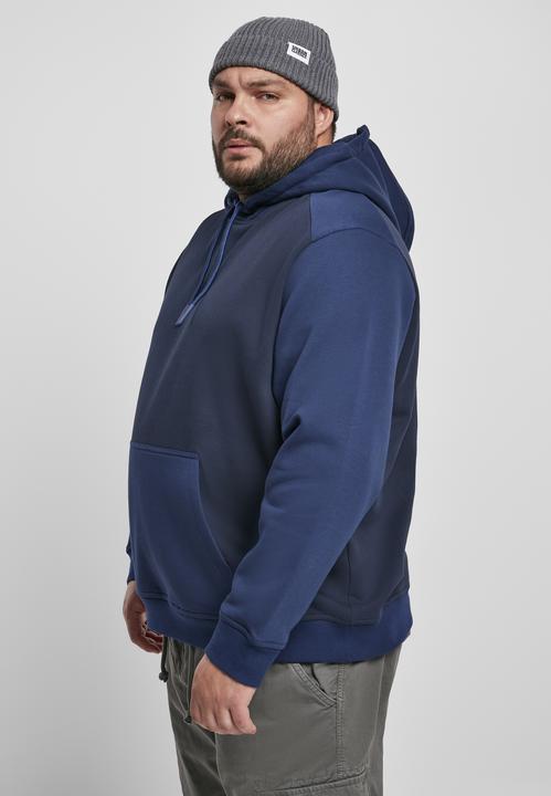 Actual product image Urban Classics 2-Tone Fake Raglan Hoody (S)