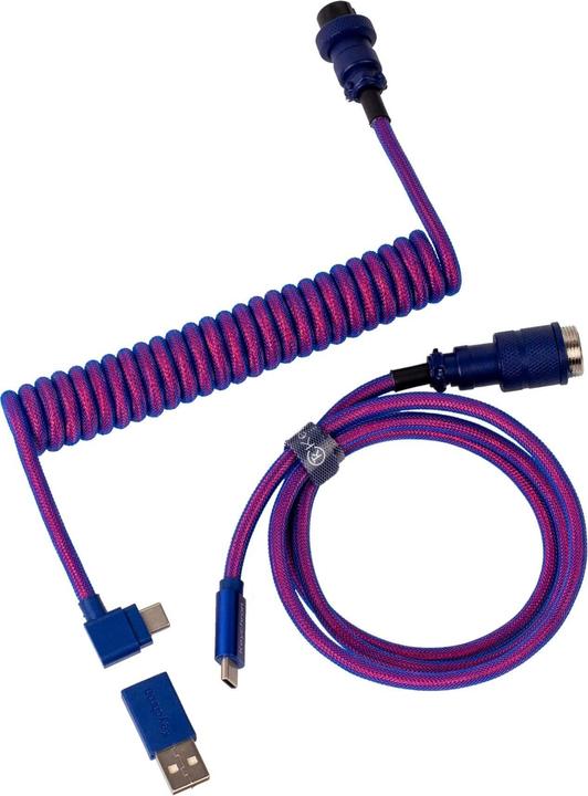 Productafbeelding Keychron premium opgerolde vliegenierskabel (1.08 m, USB 2.0)