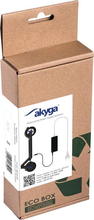 Image du produit Akyga Chargeur de batterie pour vélo électrique (Chargeur de vélo électrique)