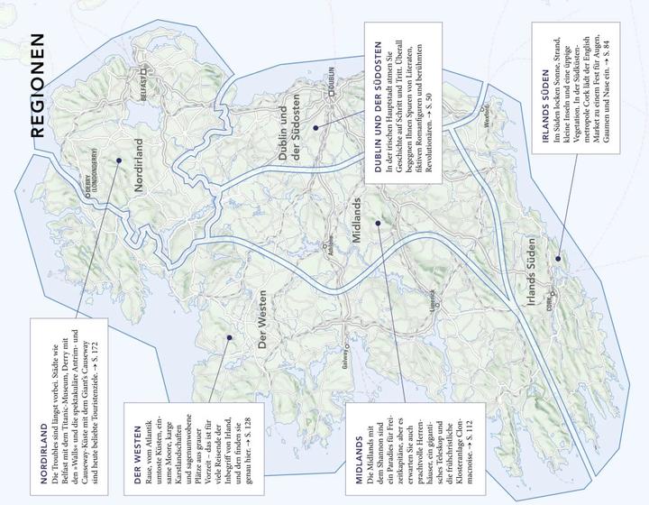 Produktbild MERIAN Reiseführer Irland mit Nordirland (Deutsch, Christian Eder, Cornelia Lohs, 2021)