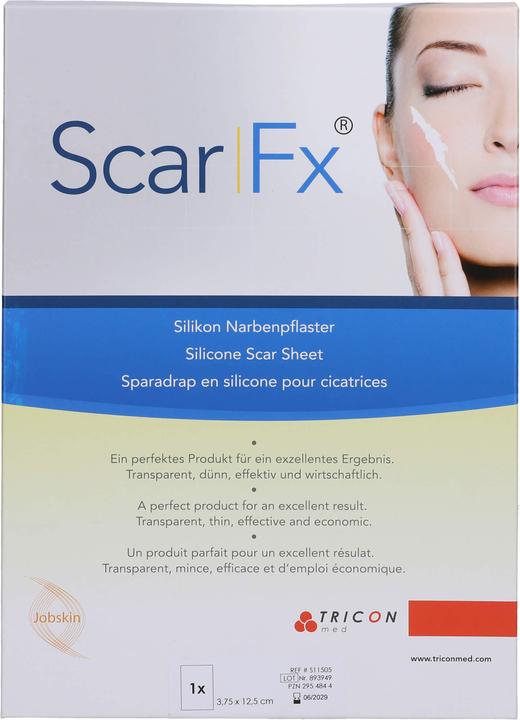 Produktbild Scar FX Silikon Narbenpflaster 3,75 x 12,5 cm, 1 St. Pflaster