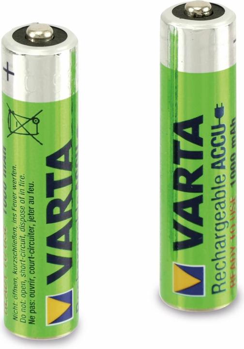 Produktbild Varta Recharge Accu Power (2 Stk., AAA, 1000 mAh)