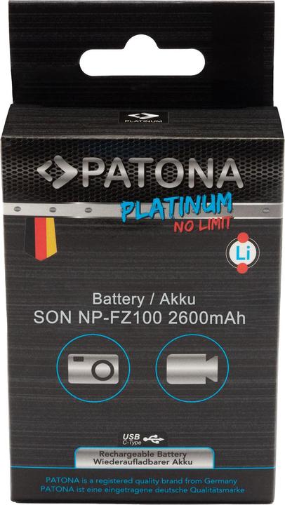 Image du produit Patona Platinum Fuji NP-W235 USB-C (Batterie)