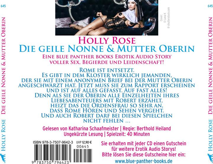 Produktbild Rose:Die geile Nonne & Mutter Oberin (Holly Rose)