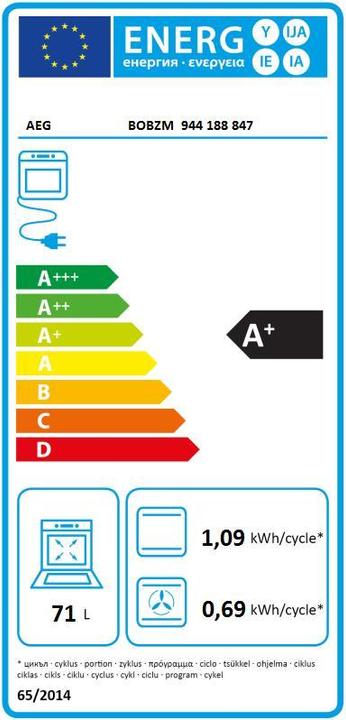 Energie-Label AEG Bobzm
